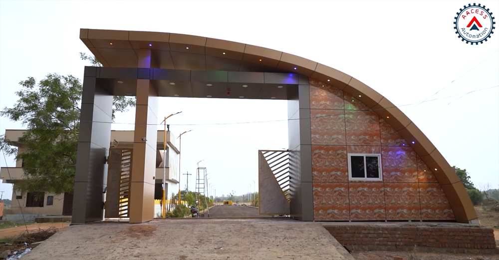 Projects kamareddy sliding gate 7
